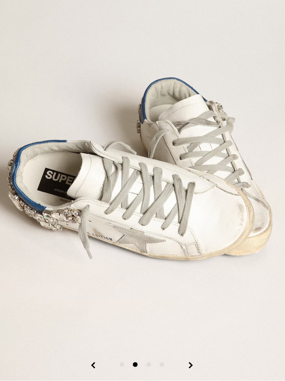 Golden Goose Women's Super-Star with Swarovski stone decoration - Picture 2 of 11